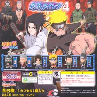 楽天市場 ナルト疾風伝 疾風スイング4 Naruto 暁 忍者 アニメキャラ ガチャ バンダイ 全６種セット 即納 トレジャーマーケット