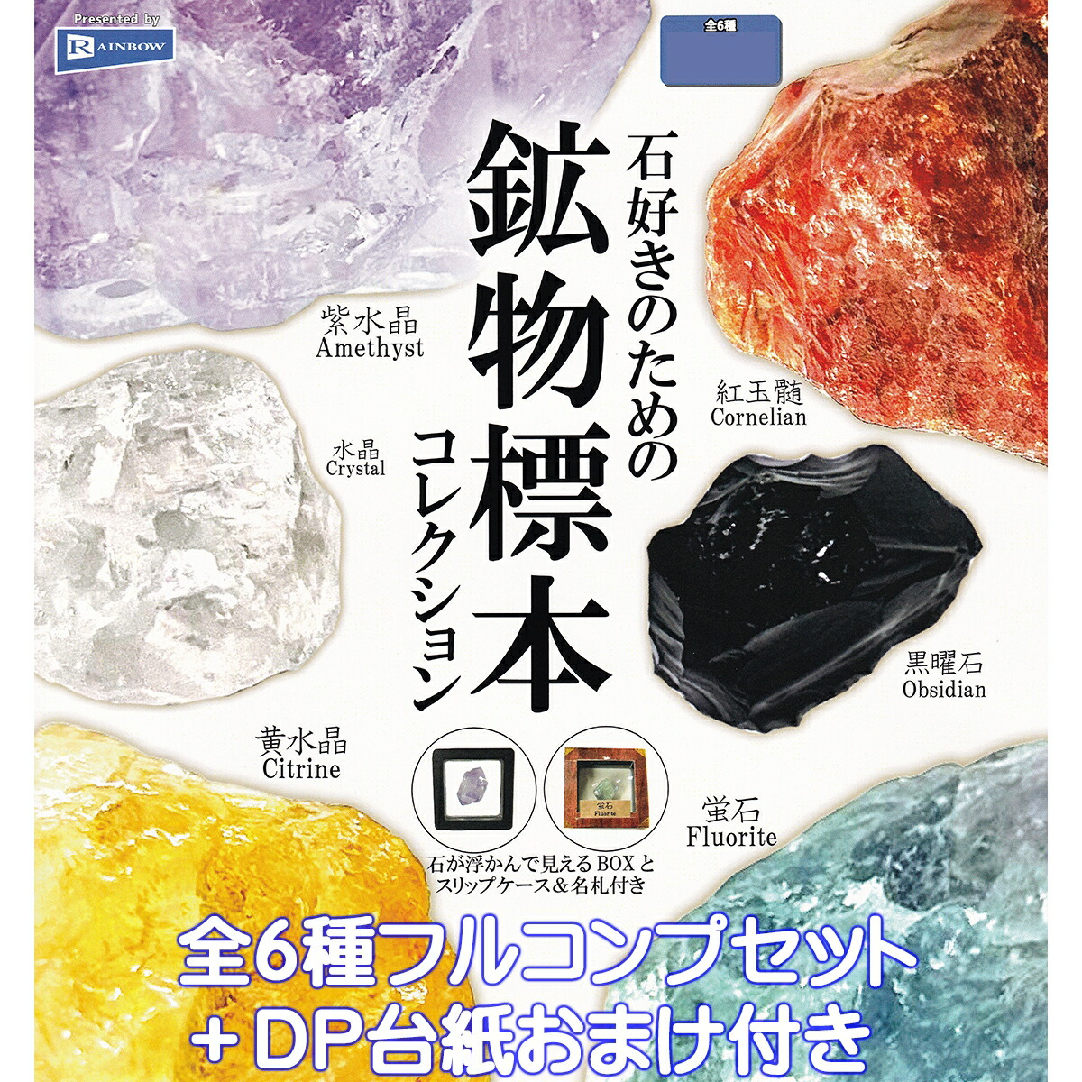 世界の鉱物コレクション　鉱物　石 世界の石コレクション【触れる図鑑】/世界中のさまざまな鉱物と