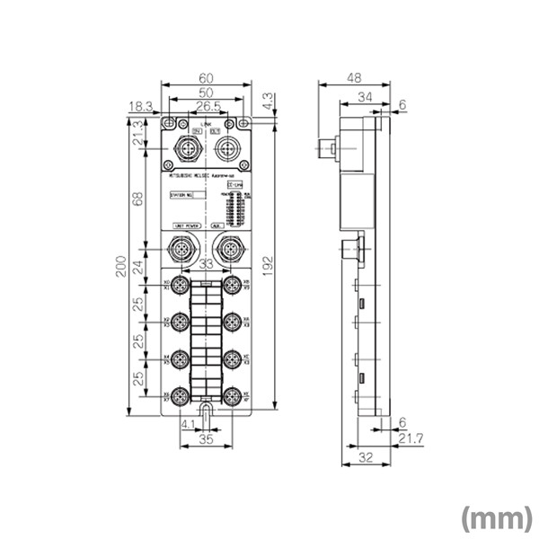 三菱電機 Aj65fbta4 16d Cc Link少ないモデルリモートi O単位 Dcインプット 入力グレード 16点 雨合羽つなぎ 4ナンバーワン 5ピン 薄型防水タイプ Nn Onpointchiro Com