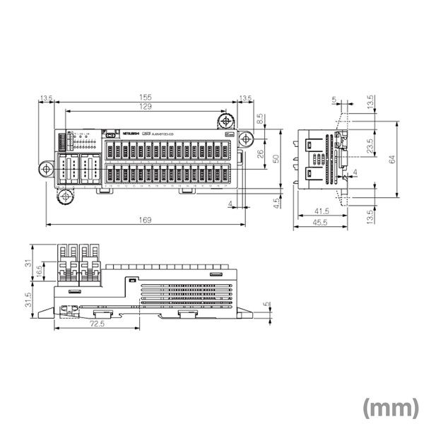 三菱電機 CC-Link小形タイプリモートI/Oユニット(トランジスタ出力