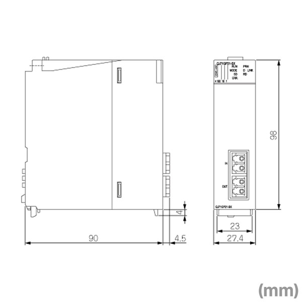 当日派出ok 三菱電機 Qj71gp21 Sx Cc Link Ie コントローラネットワークユニット トランジェント伝播体積 19アルバイト 交信ペース 1gbps 1000base Sx Nn Automyjnia Adam Pl