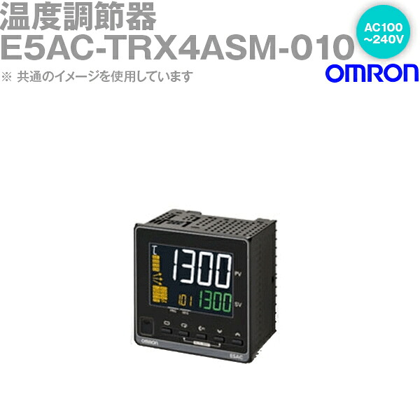 オムロン(OMRON) E5AC-TRX4ASM-010 気温自然調整器 DIN96×96 端子台印字機 中継ぎ最終生産物 AC100～240V NN DIY・工具-花・ガーデン・DIY-安全・保護用品