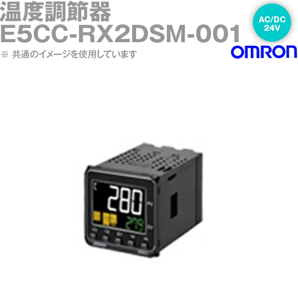 オムロン(OMRON) E5CC-RX2DSM-001 温度調節器 AC/DC24V ねじ端子台タイプ E5CCシリーズ NN