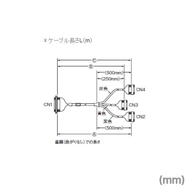 オムロン(OMRON) XW2Z-500H-3 コネクタ端子台変換ユニット専用接続ケーブル シールド有り 56極 - MILコネクタ 20極/MILコネクタ 20極/MILコネクタ20極 5.0m NN