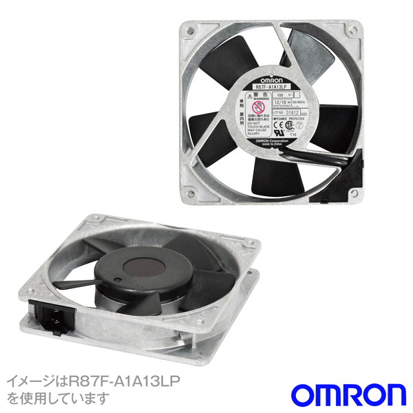 楽天市場 オムロン Omron R87f A1a13 P Ac軸流ファン 定格電圧 100v 1 T25 端子タイプ 高速 低速 Nn Angel Ham Shop Japan