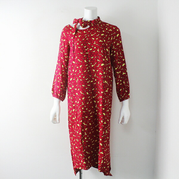 サマーセール 極美品 18 Marni マルニ ドリームプリント レーヨンサブレ ドレス 38 ピンク ワンピース ロング 中古 高価買取中 Filmsdeculfrancais Com