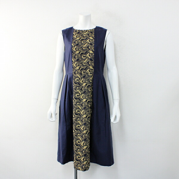 新作からsaleアイテム 期間限定10 Off 中古 ボタニカルシシュウノースリーブワンピースm ネイビー 花柄 フラワークラシカル Qpowqt ロイスクレヨン 19ss ドレス 春夏 Lois Lois Crayon 花柄 中古 高価買取中 人気上質大割引