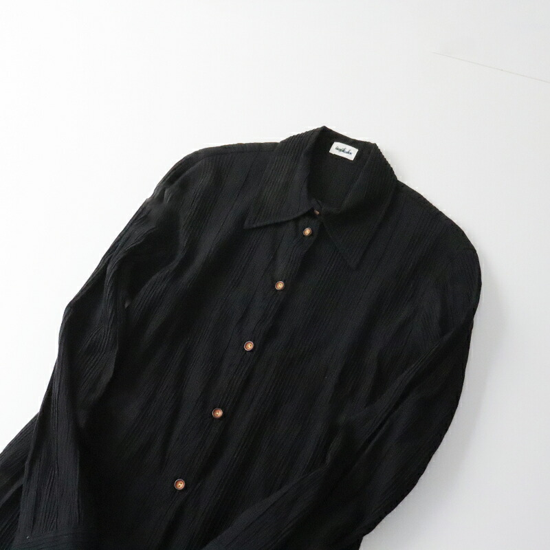 美品 MORIKAGE SHIRT モリカゲシャツ リネン丸襟フリルシャツ 美品 MORIKAGE SHIRT モリカゲシャツ リネン丸襟フリルシャツ