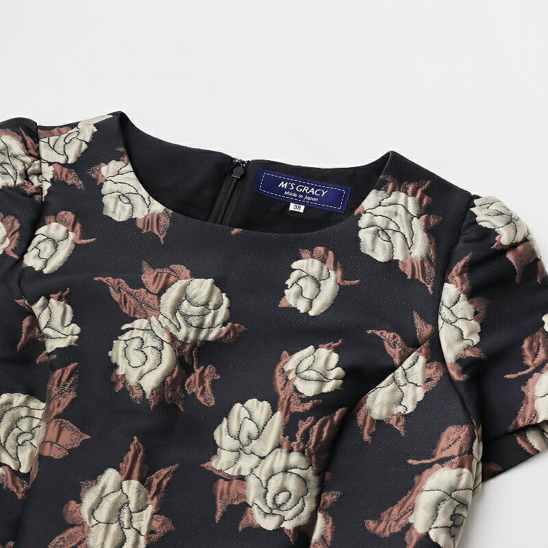 SALE 新品未使用　M'S GRACY ストライプ花柄ワンピース 38 楽天市場】美品【中古】エムズグレイシー M'S GRACY 大人