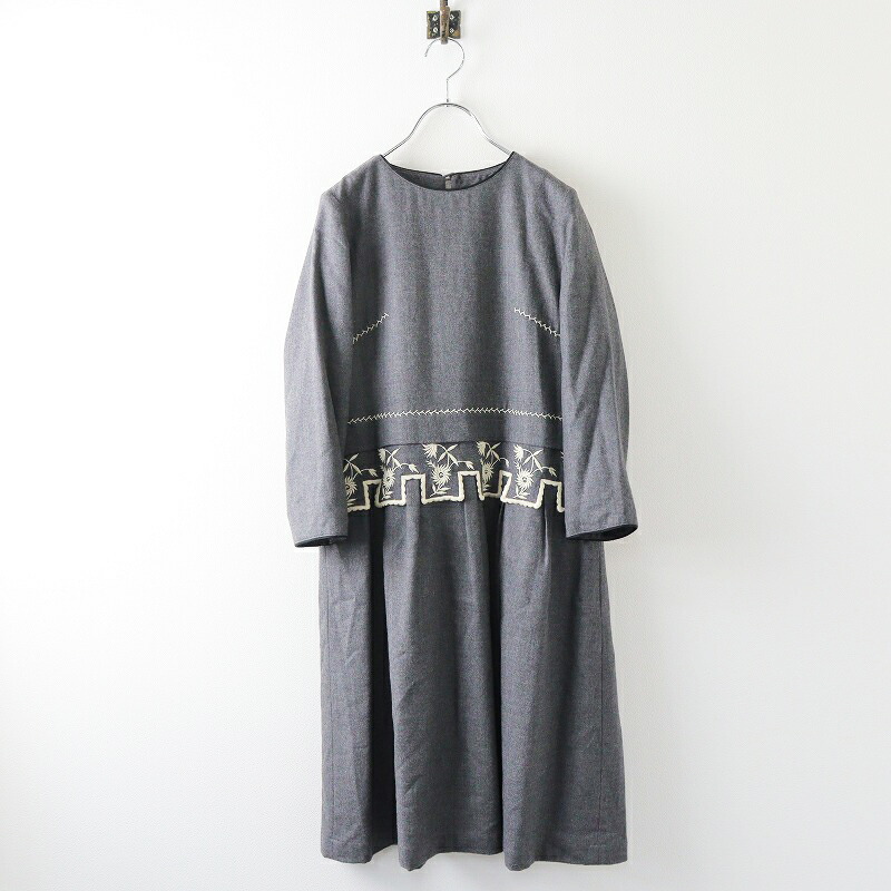 d*7様 nesessaire ネセセア アイボリー刺繍フレアワンピース 50%OFF】刺繍ギャザーフレアワンピース | レースワンピースや