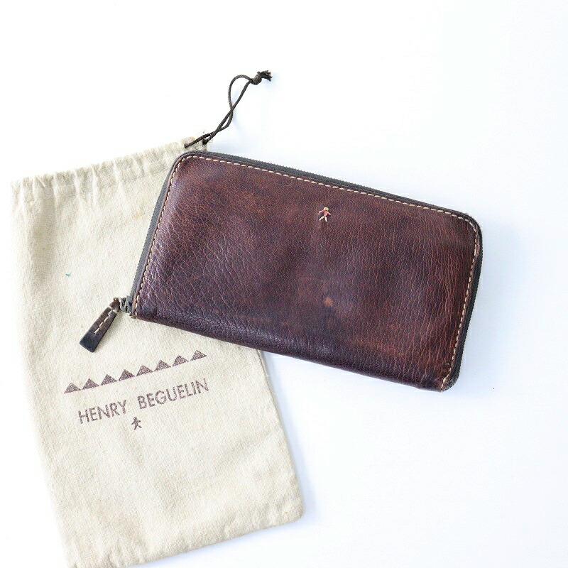 最終価格HENRY BEGUELIN カードケース/コインケース ピンクベージュ HENRY BEGUELIN エンリーベグリン 財布 レディース メンズ