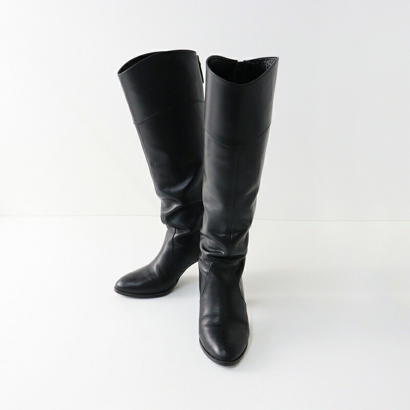楽天市場】ロートルショーズ L'autre chose レザー ロングブーツ 36