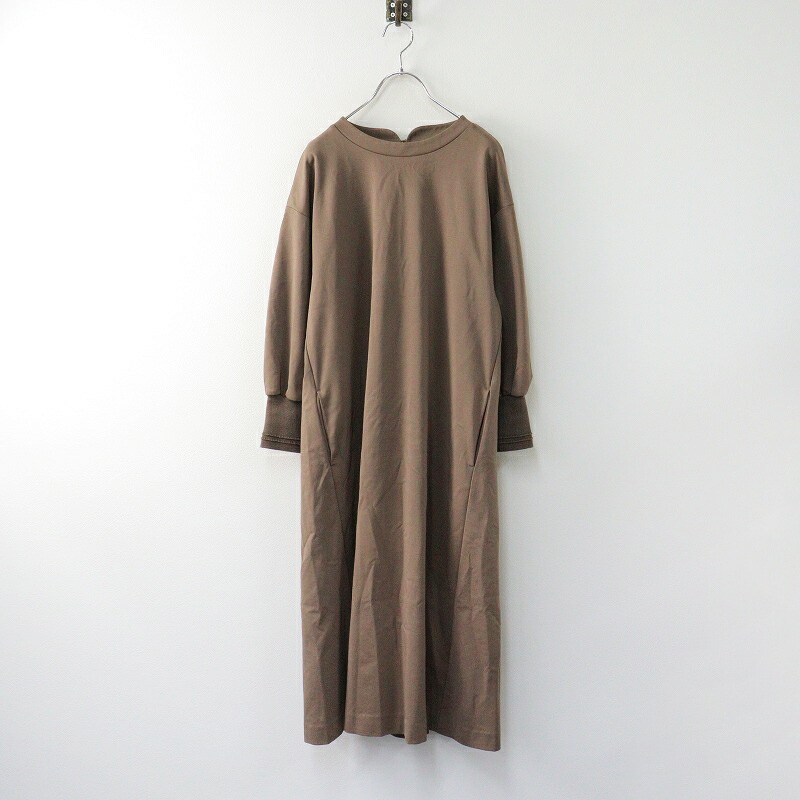 ★美品★北欧暮らしの道具店　クラシアンドトリップス　コットンシャツワンピース ORCHID｜コットン バンドカラースクエアシャツワンピース