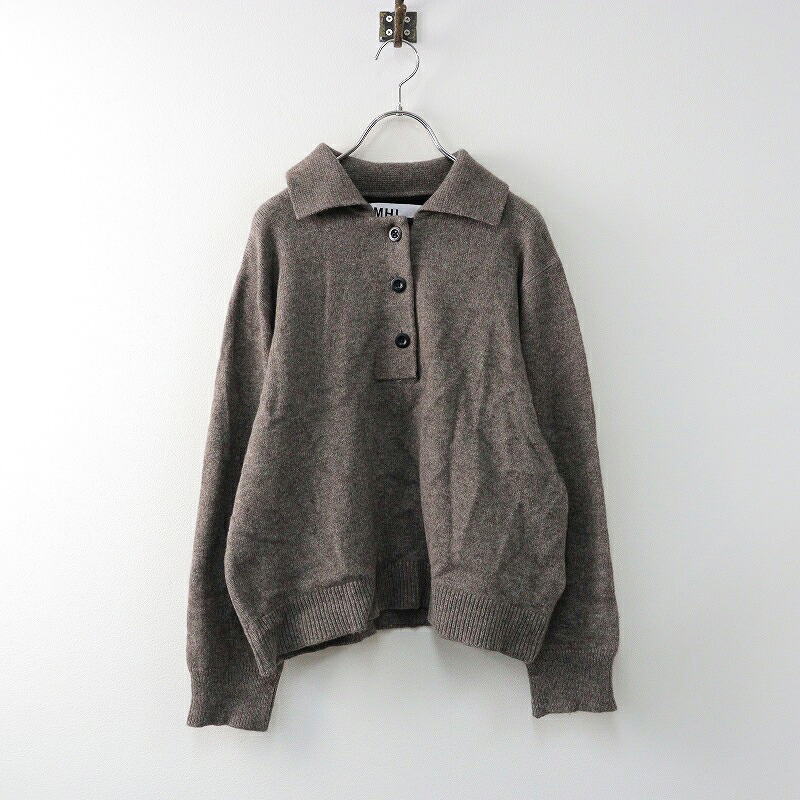 【炎節大売り出し】2024AW エムエイチエル マーガレットハウエル MHL. MARGARET HOWELL WASHABLE DRY WOOL 照明ランプ色合い編み物 2【2400014348958】【中古】