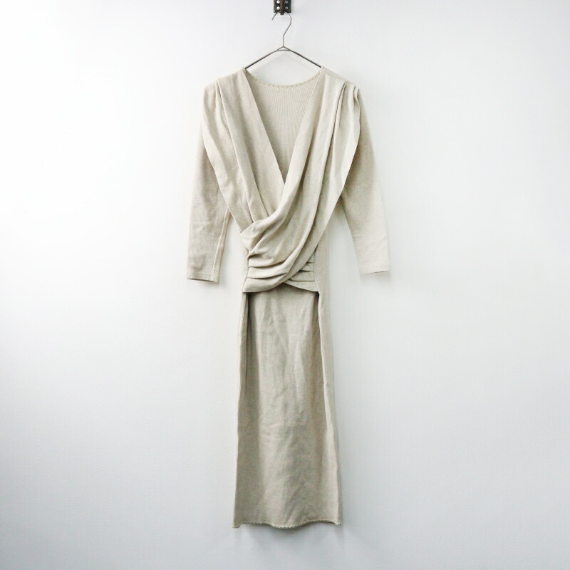 楽天市場】フミカウチダ FUMIKA UCHIDA ウールニットフリルベスト 36