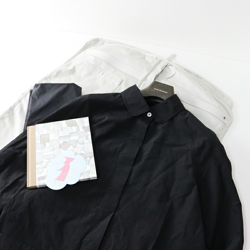 【期間限定価格】新品 2025-26AW ミナペルホネン mina perhonen luce コート 40/ブラック シルクコットン ガーメント フォトブック付【2400014538182】【中古】｜ブランド古着 買取販売 TRESOR