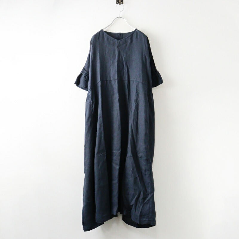 楽天市場】2024AW ネストローブ nest Robe リネン配色メローワンピース  
