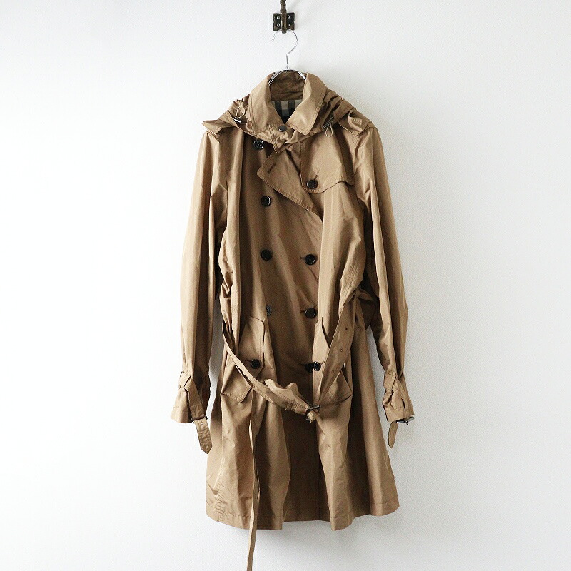 【期間限定価格】美品 バーバリーロンドン BURBERRY LONDON パッカブルレインコート トレンチコート 46\モカ ブラウン 裏地ノバチェック【2400014664089】【中古】|ブランド古着 買取販売 TRESOR