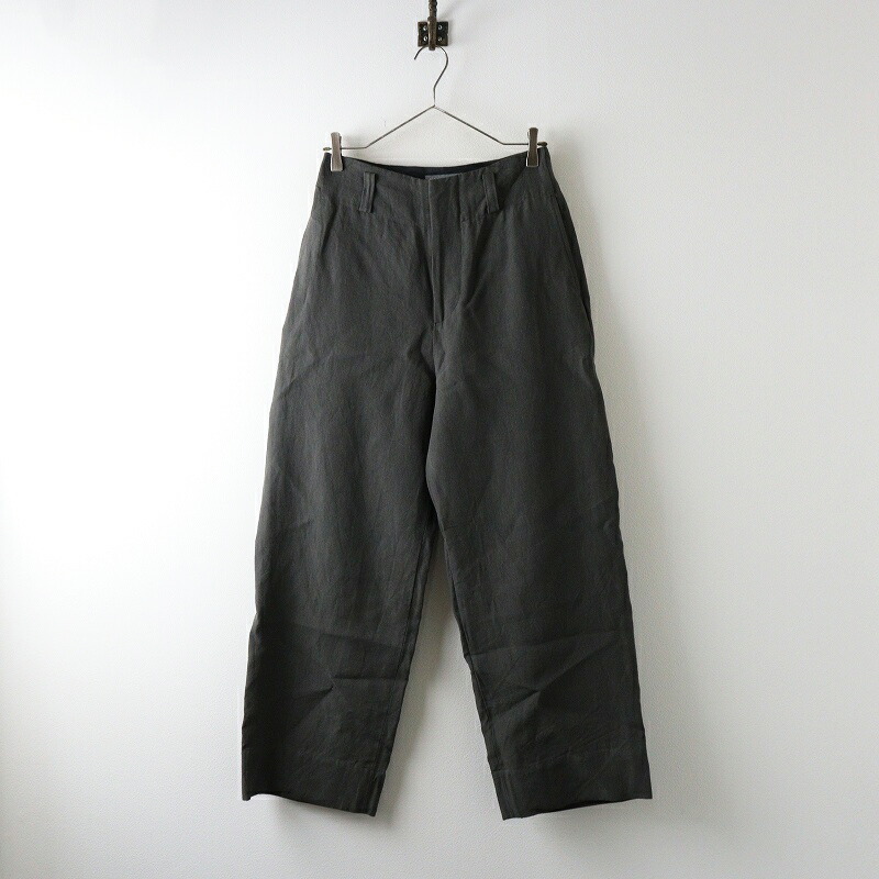 美品 マーガレットハウエル 2020年モデル トラウザーパンツ コットン L RICH COTTON VELVET TROUSERS | MARGARET HOWELL（マーガレット