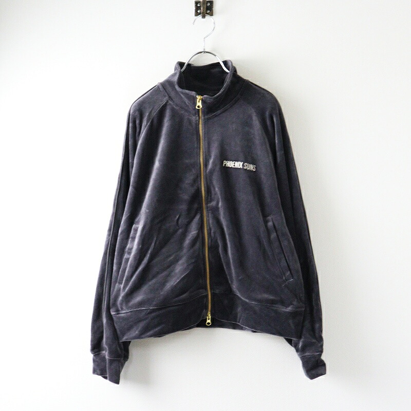 【期間限定価格】美品 2024AW アパルトモン L'Appartement OFF THE COURT by NBA Velor Jersey Blouson＼グレー ベロアジャージーブルゾン【2400014633399】【中古】｜ブランド古着 買取販売 TRESOR
