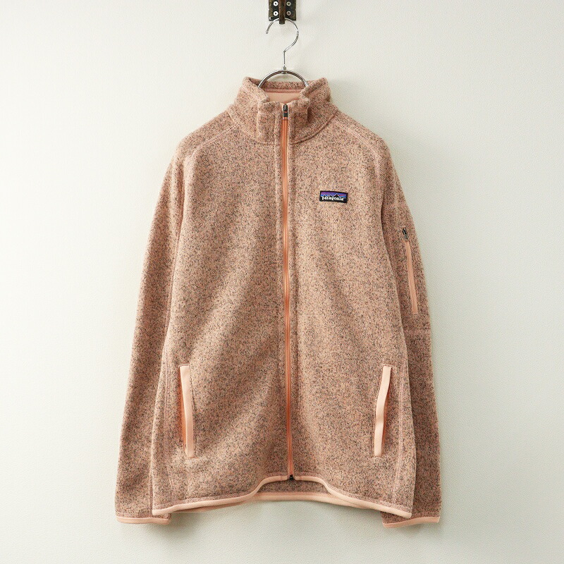 【継続期間制限事項通貨価値】美品 パタゴニア patagonia 25543SP26 ウィメンズベターセータージャケット S＼サクラ色 ジップ 上衣 フリース【2400014839494】【中古】