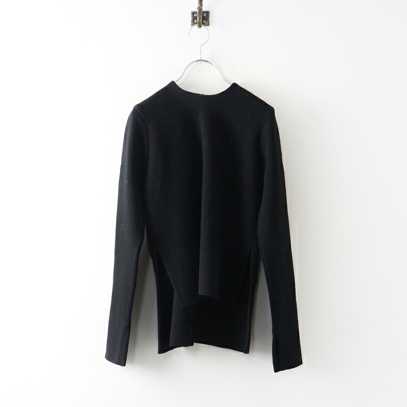 シートーキョー SHE Tokyo amelie black 編み物ティーシャツ 0｜黒いこと トップス スウェーター 長袖【2400014874730】【中古】