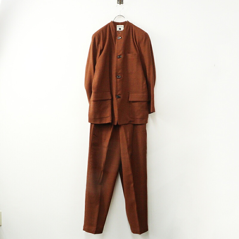 1993aw plantation by issey miyake wool set up jacket pants M┃栽培所 イッセイミヤケ期 セットアップ【2400014882018】【中古】