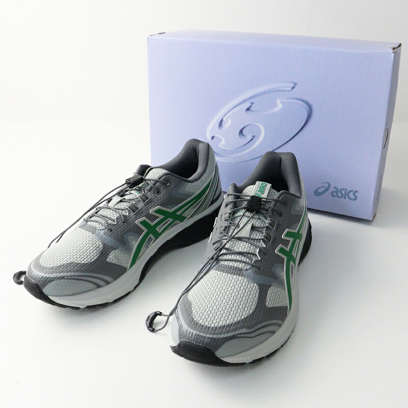 【継続期間押さえる通貨価値】新品 メンズ ASICS×SAN SAN GEAR アシックス×サンサンギア GEL-TERRAIN スニーカー 27珊 GREY VIOLET┃//【2400014942811】【中古】