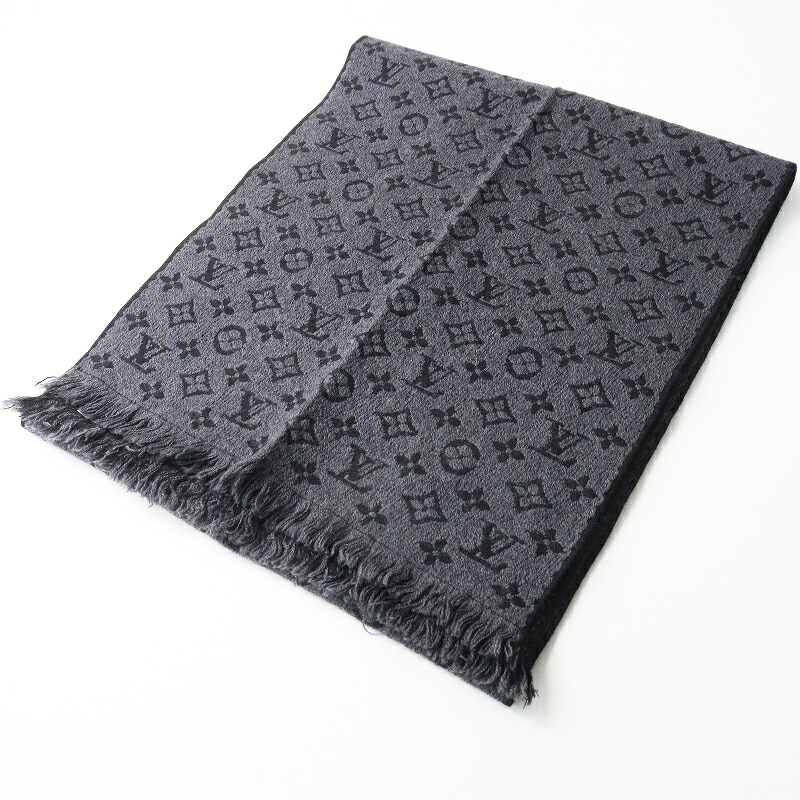 JP引き船 必要経費82500円 ルイ ヴィトン LOUIS VUITTON M78526 モノグラム 古典派音楽 えり巻き 薄墨色┃//袈裟【2400014950496】【中古】