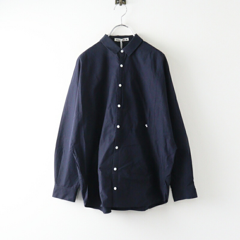 美品 通貨価値41800円 2025AW ミナペルホネン mina perhonen breathing ブリージング トップ 38 米国海軍／【2400014970661】【中古】