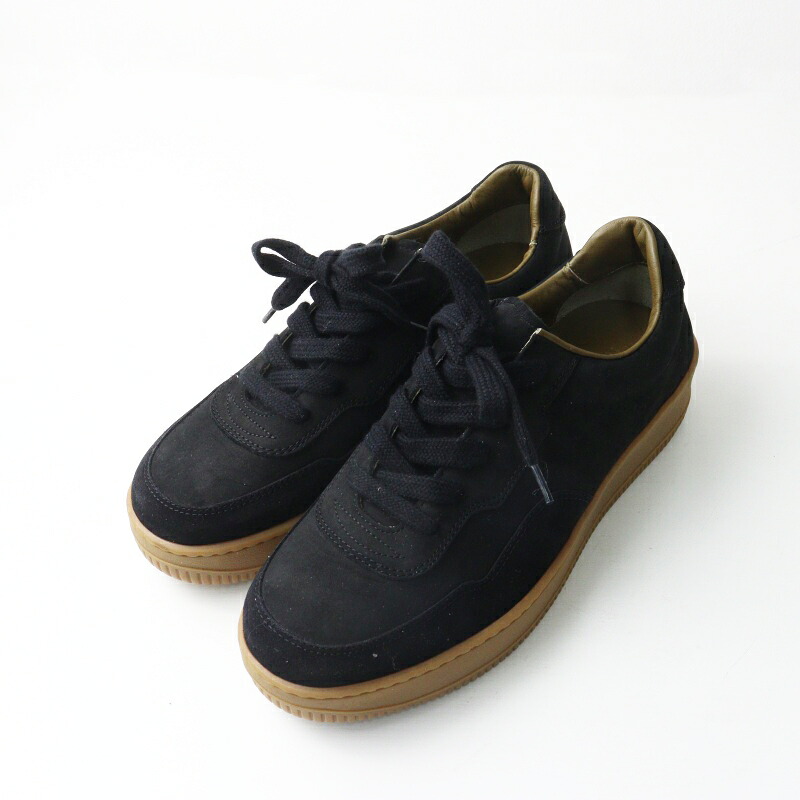 メンズ 美品 エムエイチエル マーガレットハウエル MHL MARGARET HOWELL GYM TRAINER スウェードスニーカー 7/26糎┃【2400014970890】【中古】