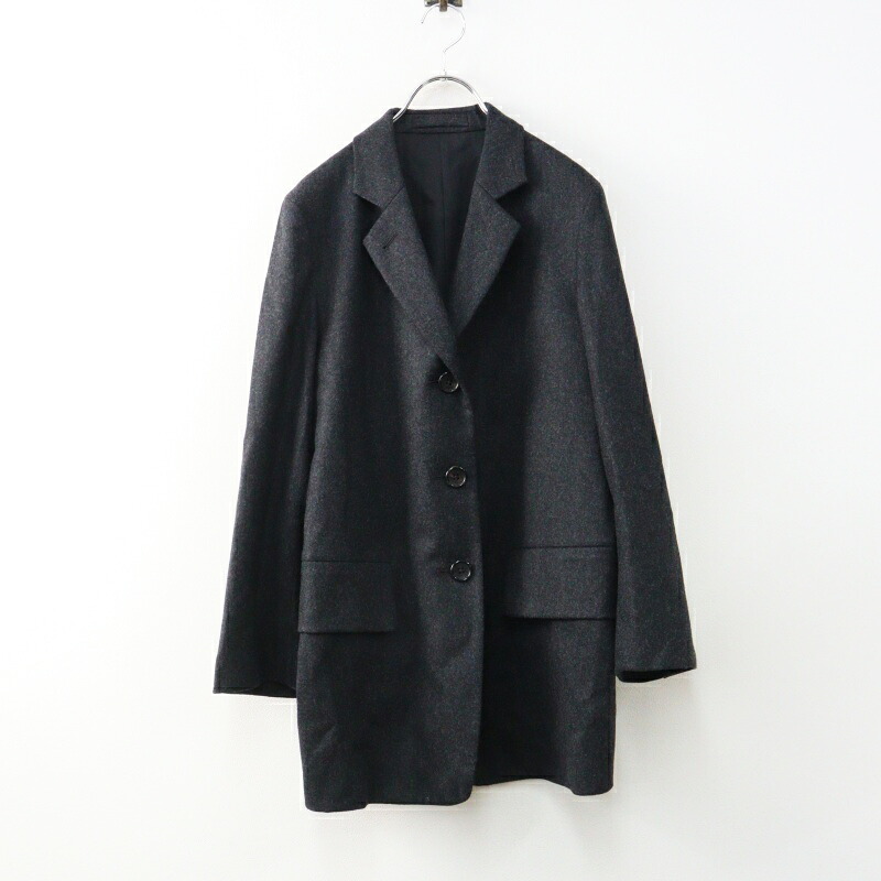 マーガレットハウエル MARGARET HOWELL フォックスブラザーズ FOX BROTHERS FLANNEL 上衣 1＼薄墨色 羊毛【2400014981872】【中古】