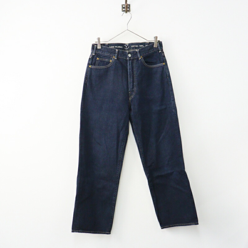 フォーティファイブアール 45R 45rpm ライ麦ジーンズのシャルロットパンツ5 インディゴ 29 青色／ボトムス  藍染め【2400015011431】【中古】