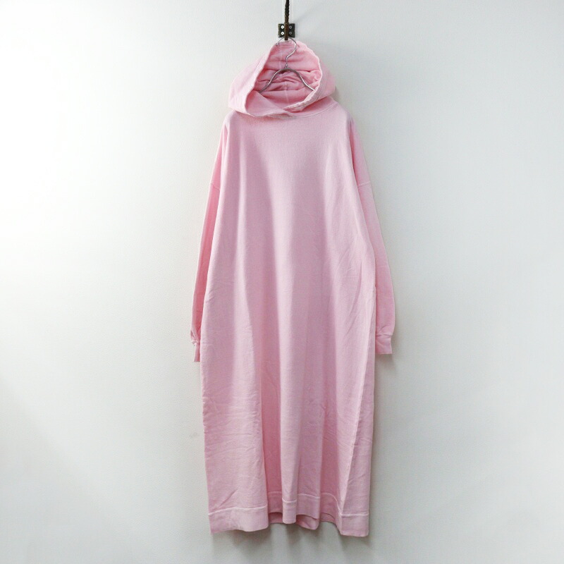 【期間限定価格】未使用 イチアンティークス ICHI Antiquite's 製品染めスウェットロングパーカー F＼ピンク ワンピース フーディー【2400015047522】【中古】｜ブランド古着 買取販売 TRESOR
