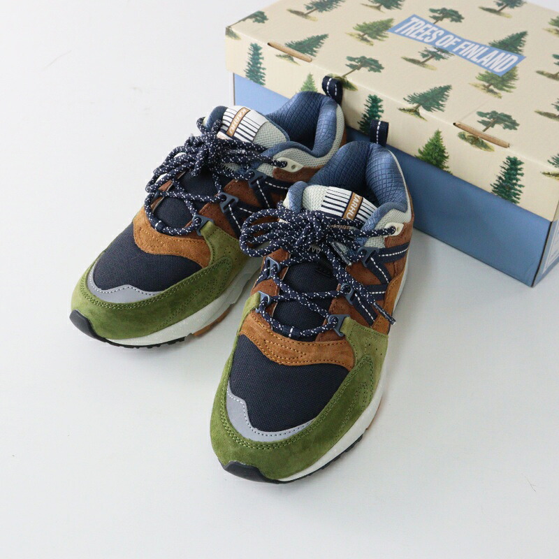 極美品 カルフ KARHU F804131 FUSION2.0 US6＼カーキ ブラウン アボカド スニーカー 23.5-24.0cm フュージョン2.0【2400015076584】【中古】｜ブランド古着 買取販売 TRESOR