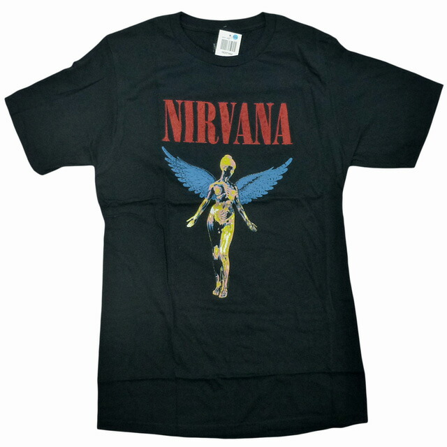 オフィシャル★NIRVANA ニルヴァーナ Tシャツ 海外限定 NIRVANA ニルヴァーナ バンドTシャツ オフィシャル 公式 海外