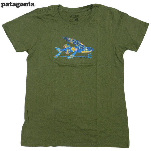 Patagoniaハワイ限定 ウィメンズ長袖Ｔシャツ ライトグリーン patagonia 長袖Tシャツ XL ミントグリーン パタゴニア オーガニック