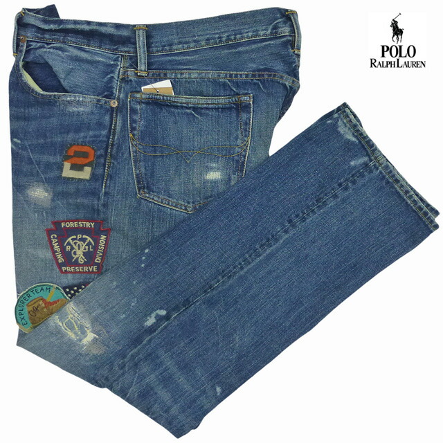 超レアPOLO RALPH LAURENラルフローレンUSNデッキパンツW38 超レアPOLO