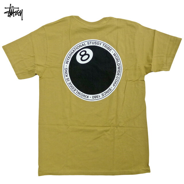 【楽天市場】Stussy Peace Dot Pigment Dyed Tee ピグメント加工 ピースマーク ショーンフォント ストリート スケート  Copper 銅/ステューシー Tシャツ【ゆうパケット対応】 : Trick or Treat