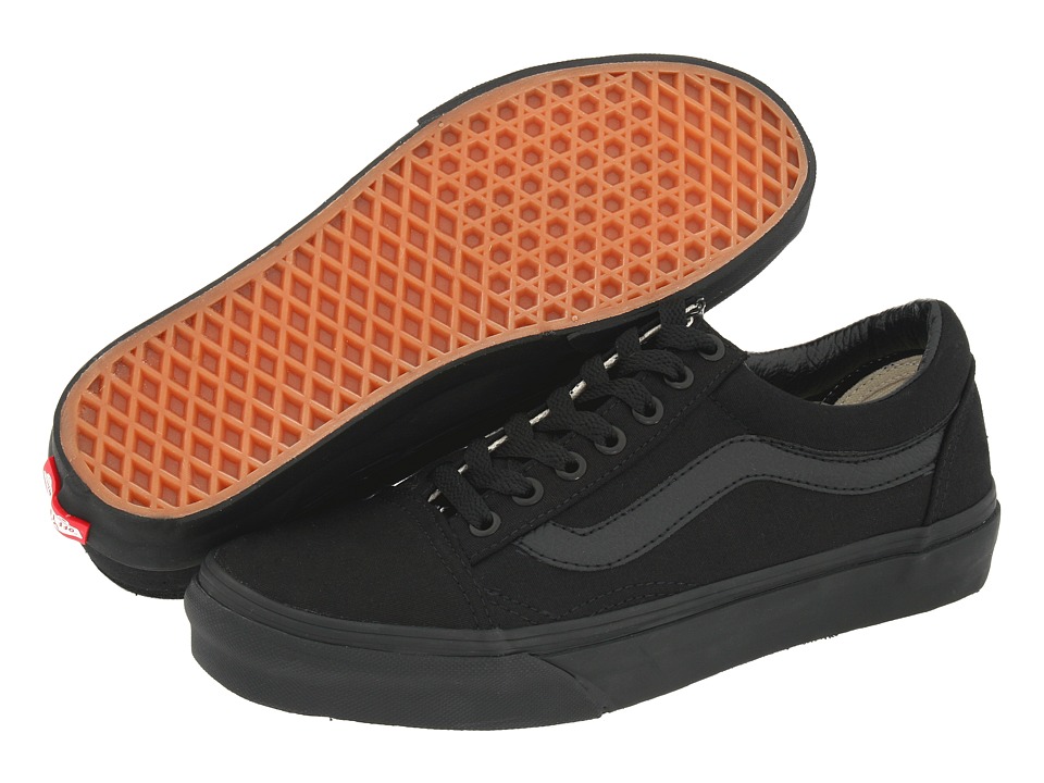 US企画 Vans Old Skool キャンバス レギュラーモデル 定番 黒/バンズ オールドスクール