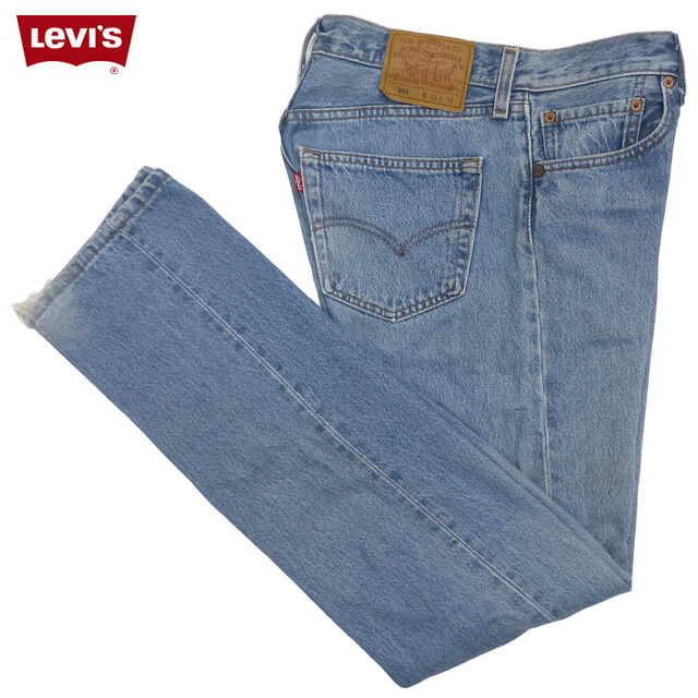 【中古】USED 00's Made in USA Levi's リーバイス 501 デニム パンツ ヴィンテージ 古着 W31 L34 2000年製 アメリカ製