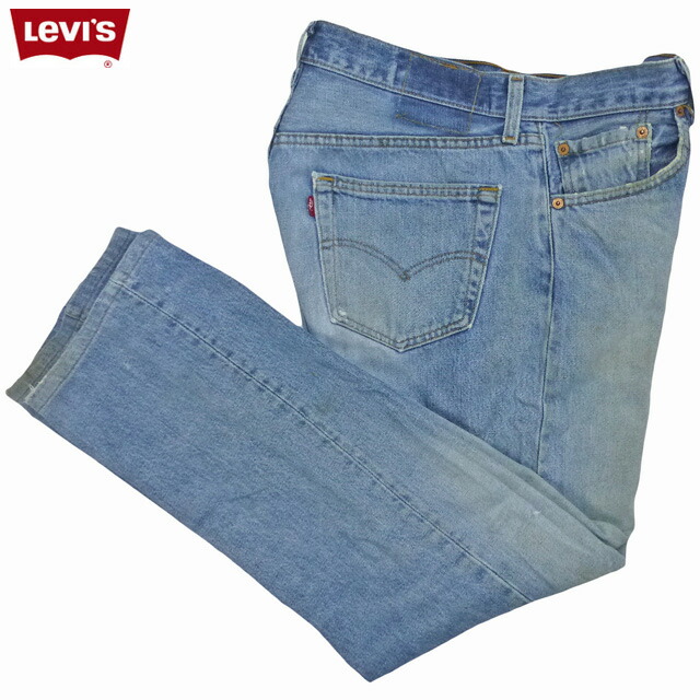 Used \u002702 Made インチ USA Levi\u0027s リーヴァイズジーンズ 501 ジーンズ ズボン下 ヴィンテージ 古着 W34 L32 2002年製 亜米利加製 デニム ジーパン【中古】