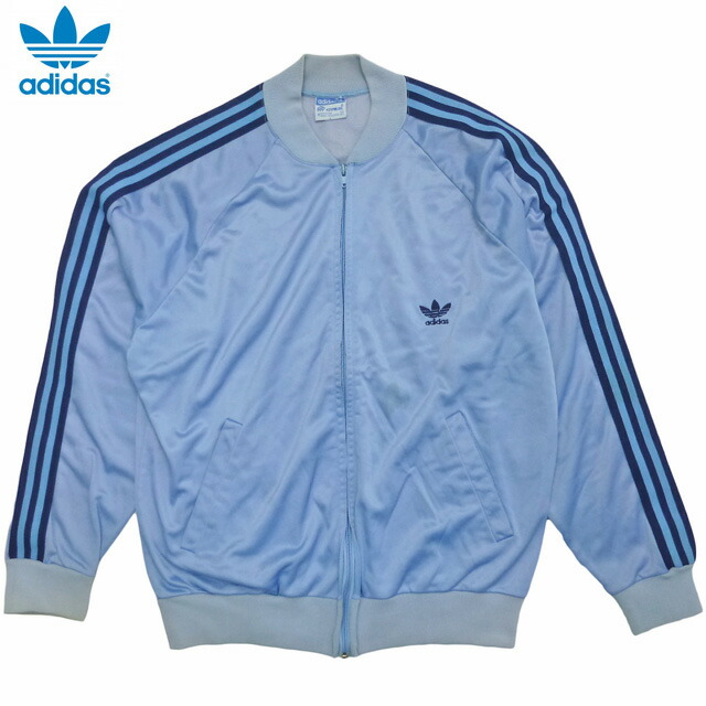 楽天市場】USA製 80s adidas ATP Track Jacket 青 M アディダス