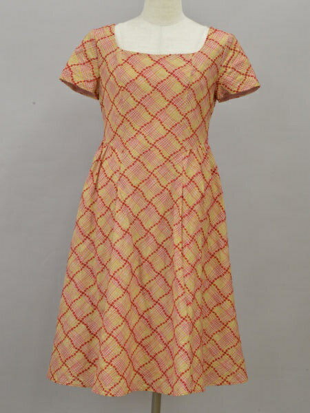 楽天市場】シビラ Sybilla 花刺繍 ノースリーブ ワンピース コットン M