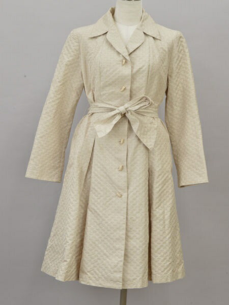 人気ブランド シビラ Sybilla スプリングコート Mサイズ ベージュ レディース E U F L6780 中古 良品 ブランド買取販売トリヴァンドラム 珍しい Okdakar Com