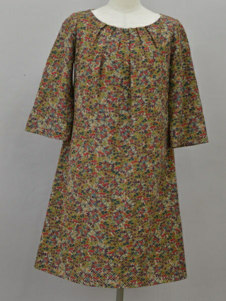 楽天市場】シビラ Sybilla 花刺繍 ノースリーブ ワンピース コットン M