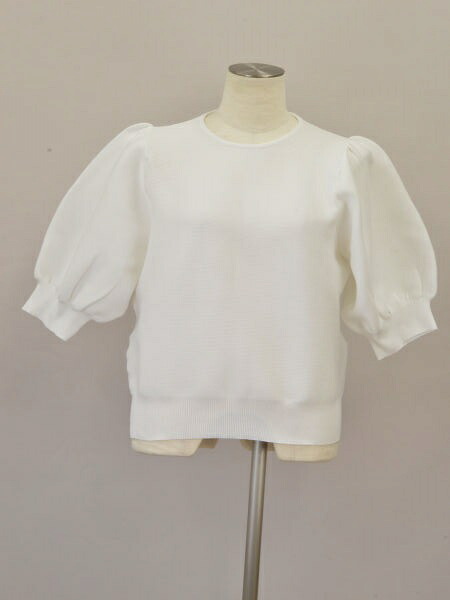 ユナイテッドアローズ UNITED ARROWS カットソー UWFM P PUFF GARTER FREEサイズ オフホワイト レディース j_p F-M12962【中古：良品】【ブランド買取販売トリヴァンドラム】230600