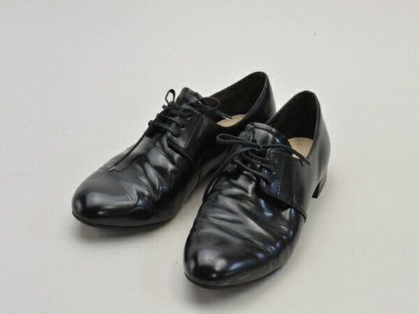 プラダ PRADA ドレス シューズ ロゴ エナメル 35 1/2サイズ ブラック レディース e_u su_p F-LSHOE5037【中古】【ブランド買取販売トリヴァンドラム】240602