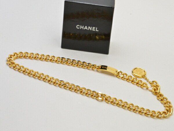 楽天市場】シャネル CHANEL ベルト チェーンベルト ココマーク