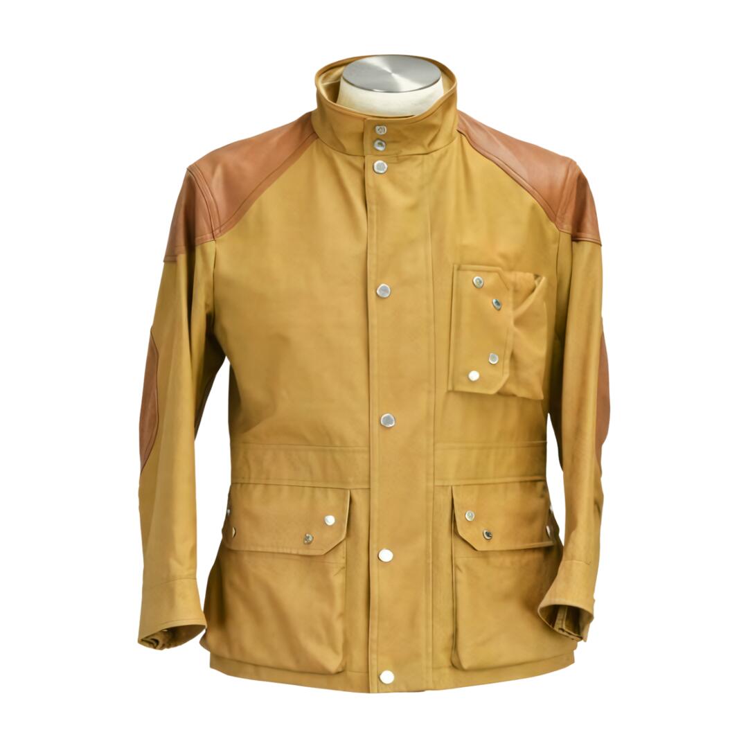 ルイヴィトン LOUIS VUITTON サファリジャケット 44サイズ ブラウン メンズ su_p e_u F-L8089【中古：良品】【ブランド買取販売トリヴァンドラム】241100
